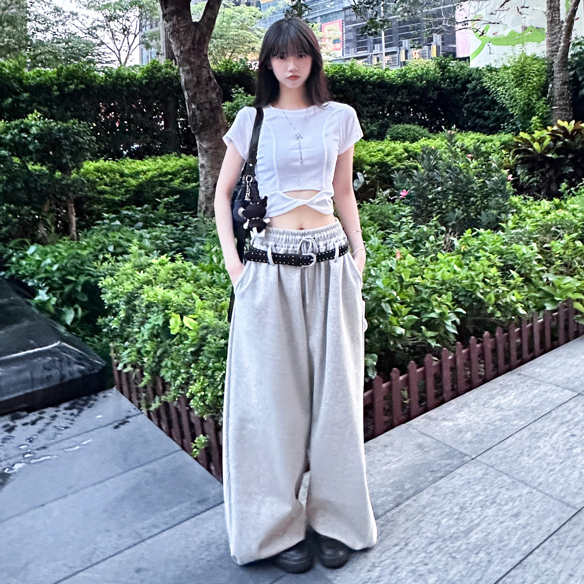 HANAMAKI CROP TEE/ 2色