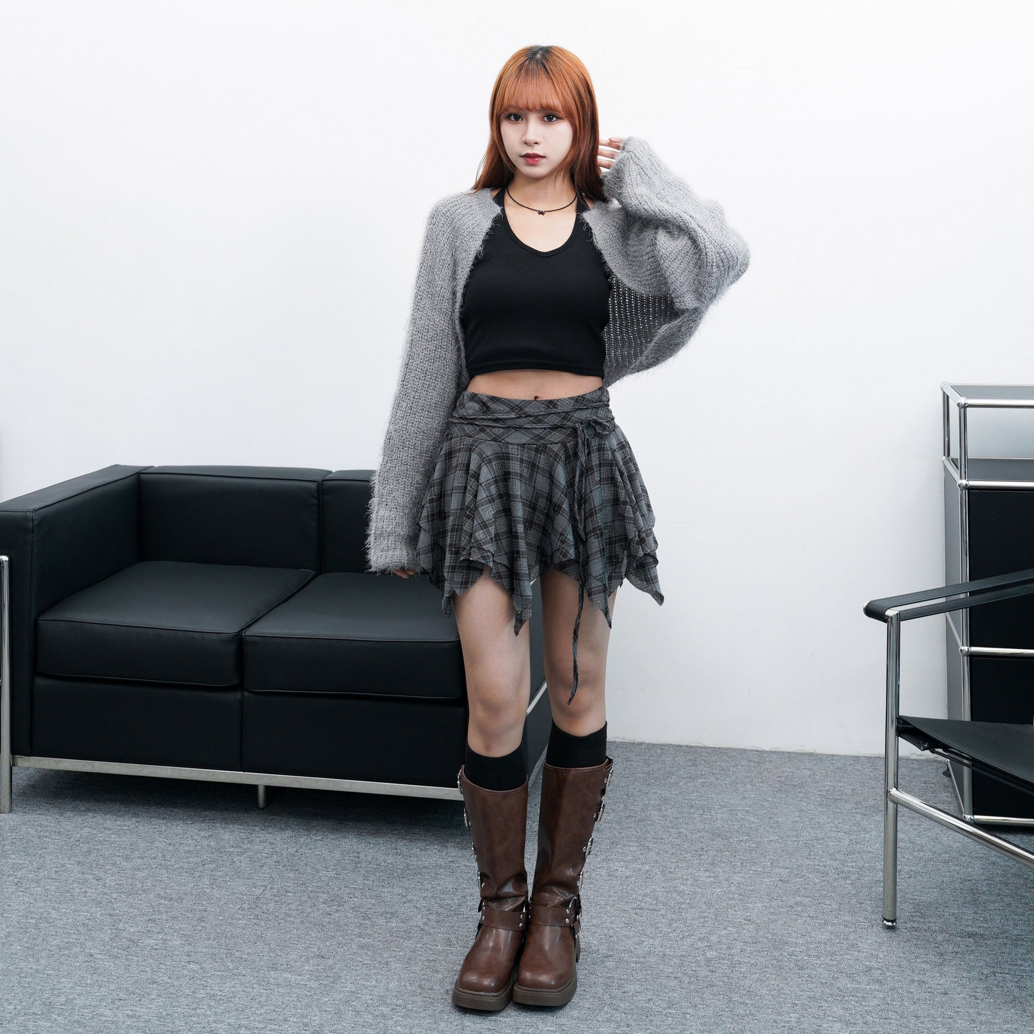Halter Neck Sleeveless/ 2色