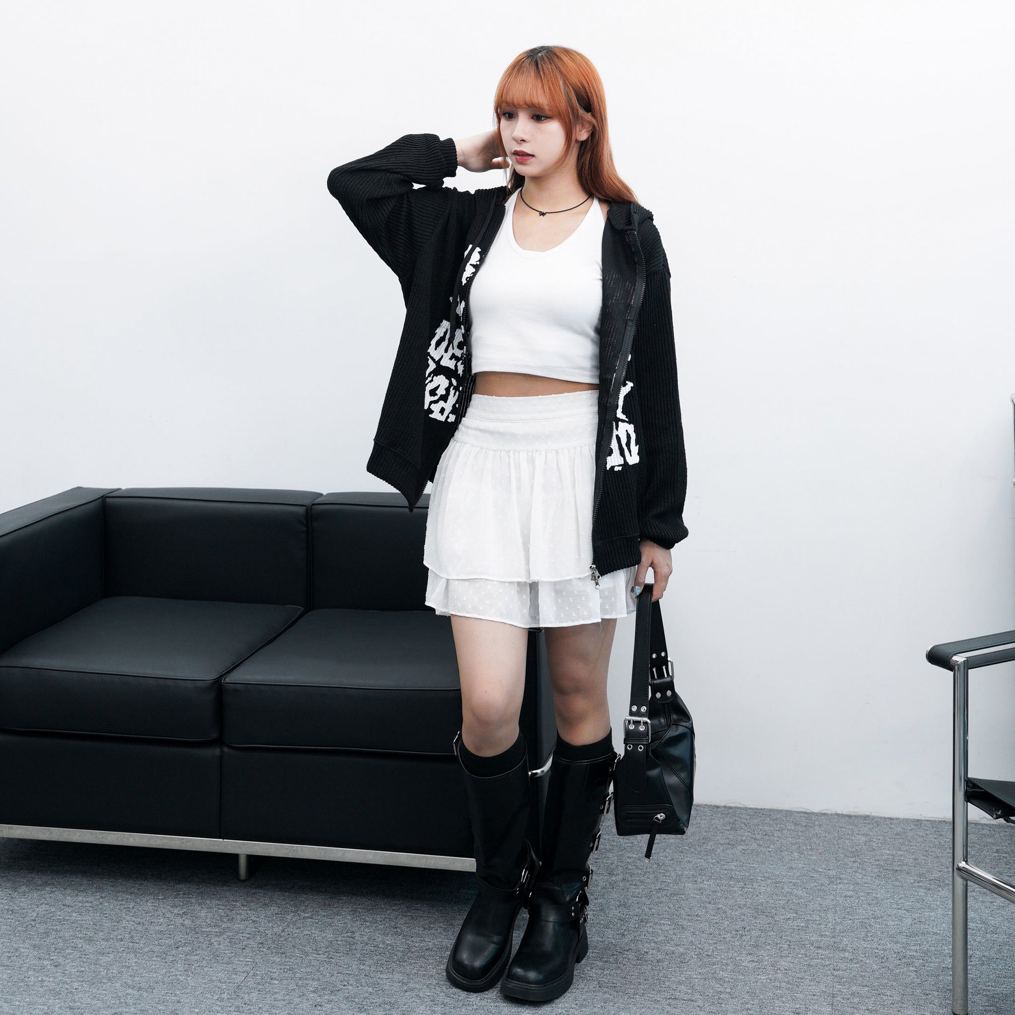 Halter Neck Sleeveless/ 2色