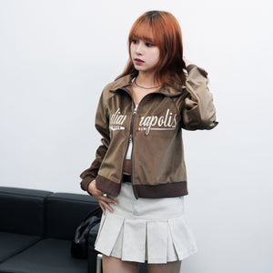 [BEST] PIGMENT PLEATED MINI SKIRT BELT SET/ 3色