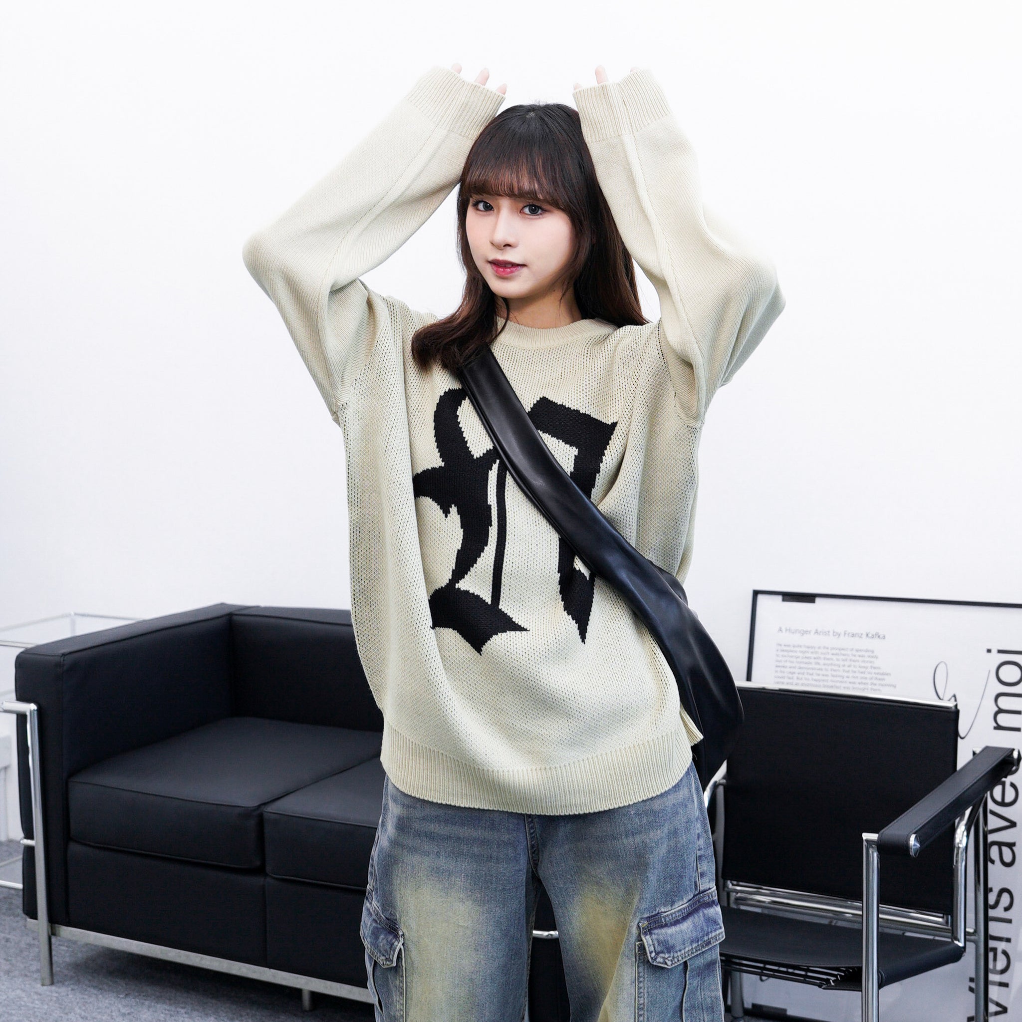 [UNISEX] NEVER NOT OVER KNIT/ 2色