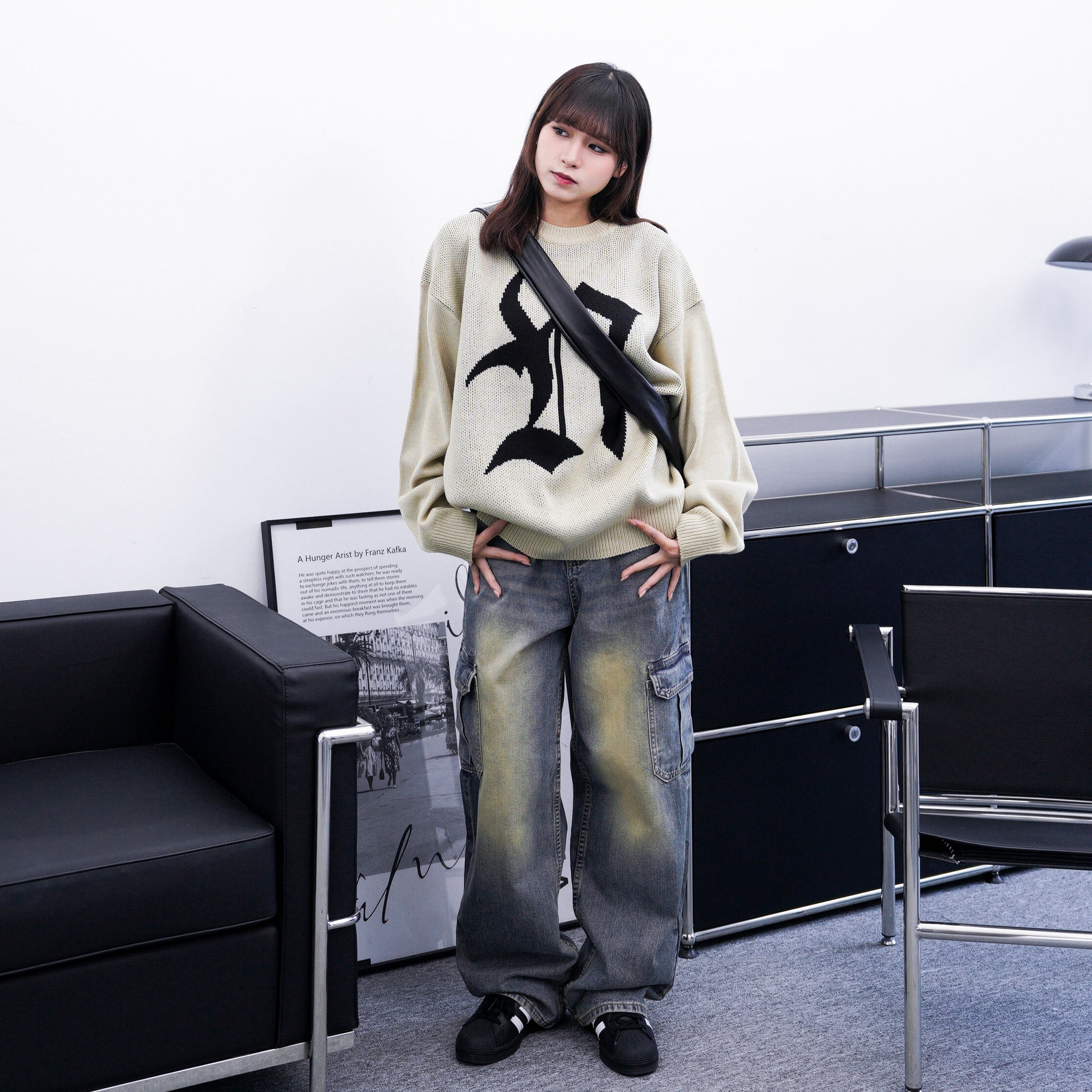 [UNISEX] NEVER NOT OVER KNIT/ 2色