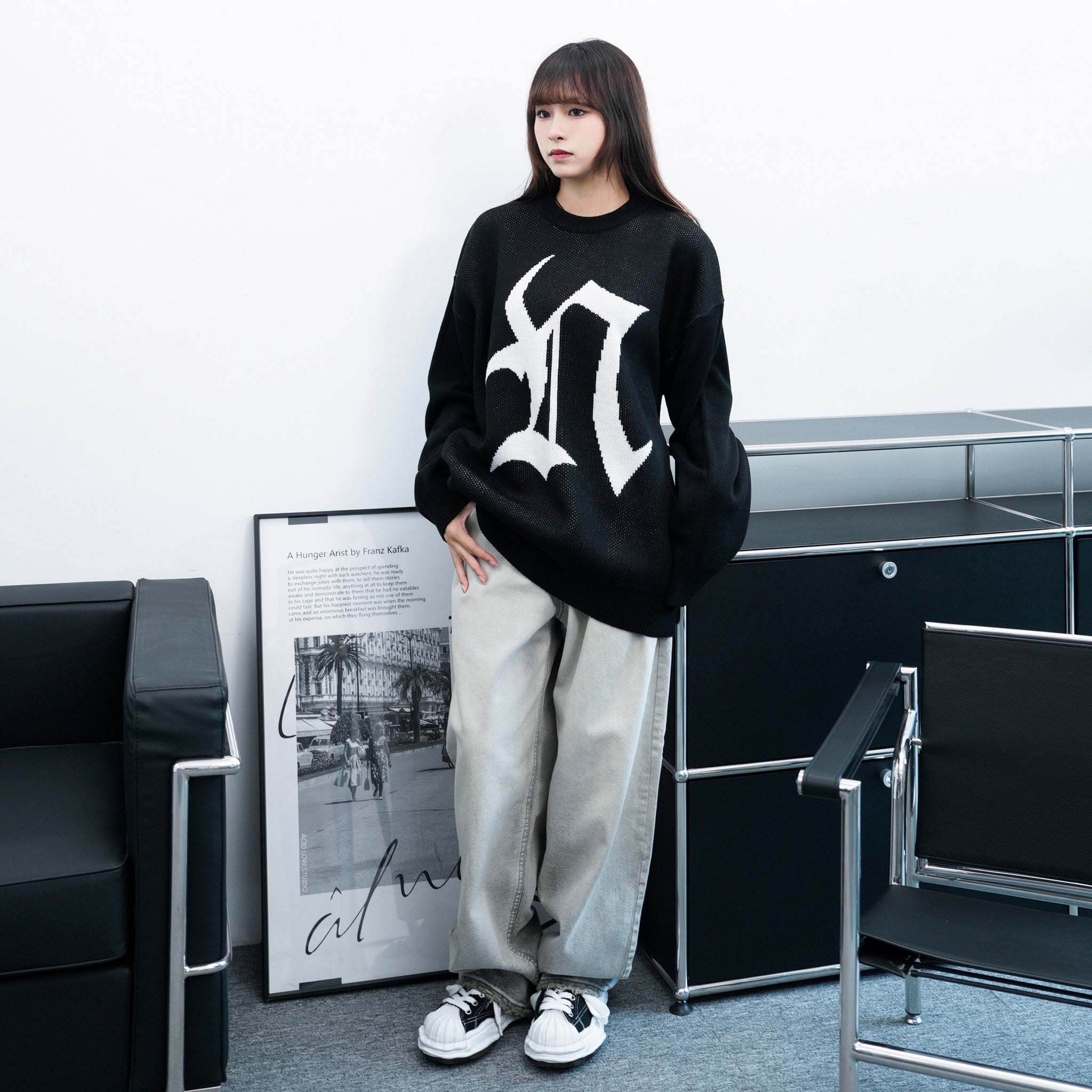 [UNISEX] NEVER NOT OVER KNIT/ 2色