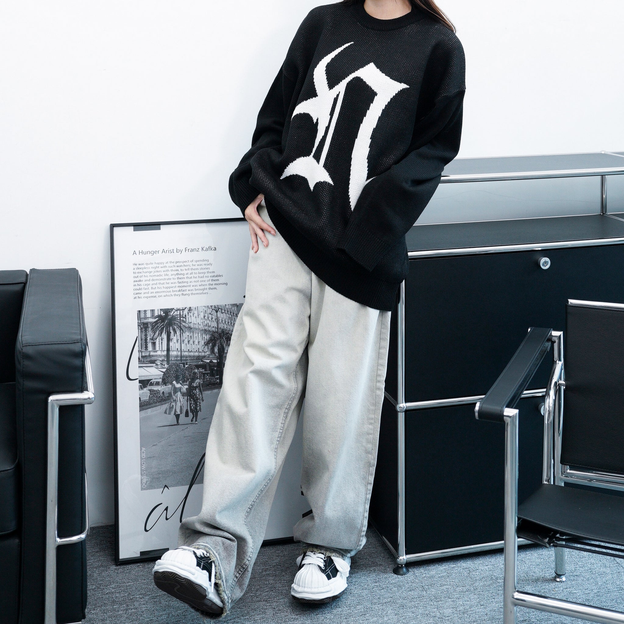 [UNISEX] NEVER NOT OVER KNIT/ 2色