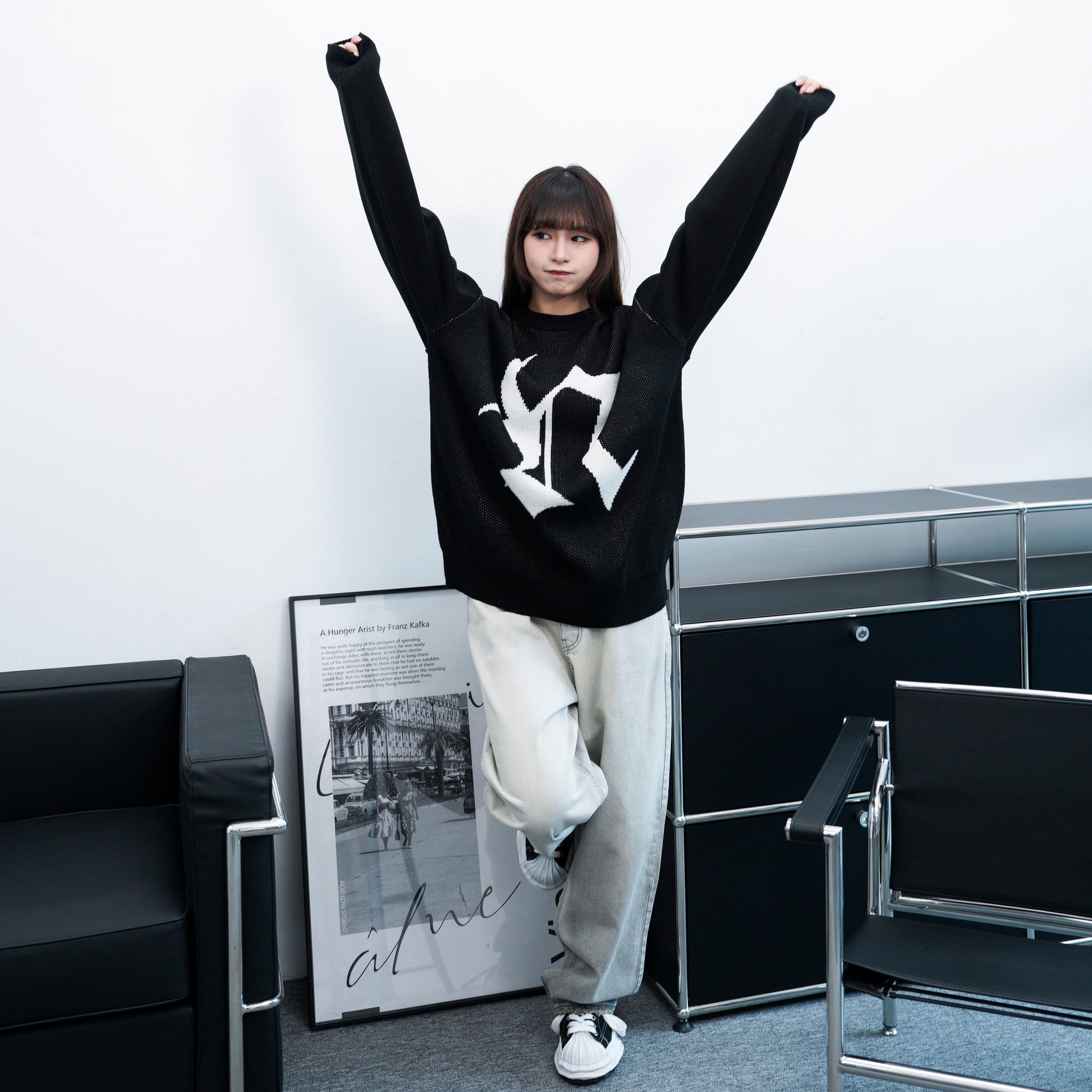 [UNISEX] NEVER NOT OVER KNIT/ 2色