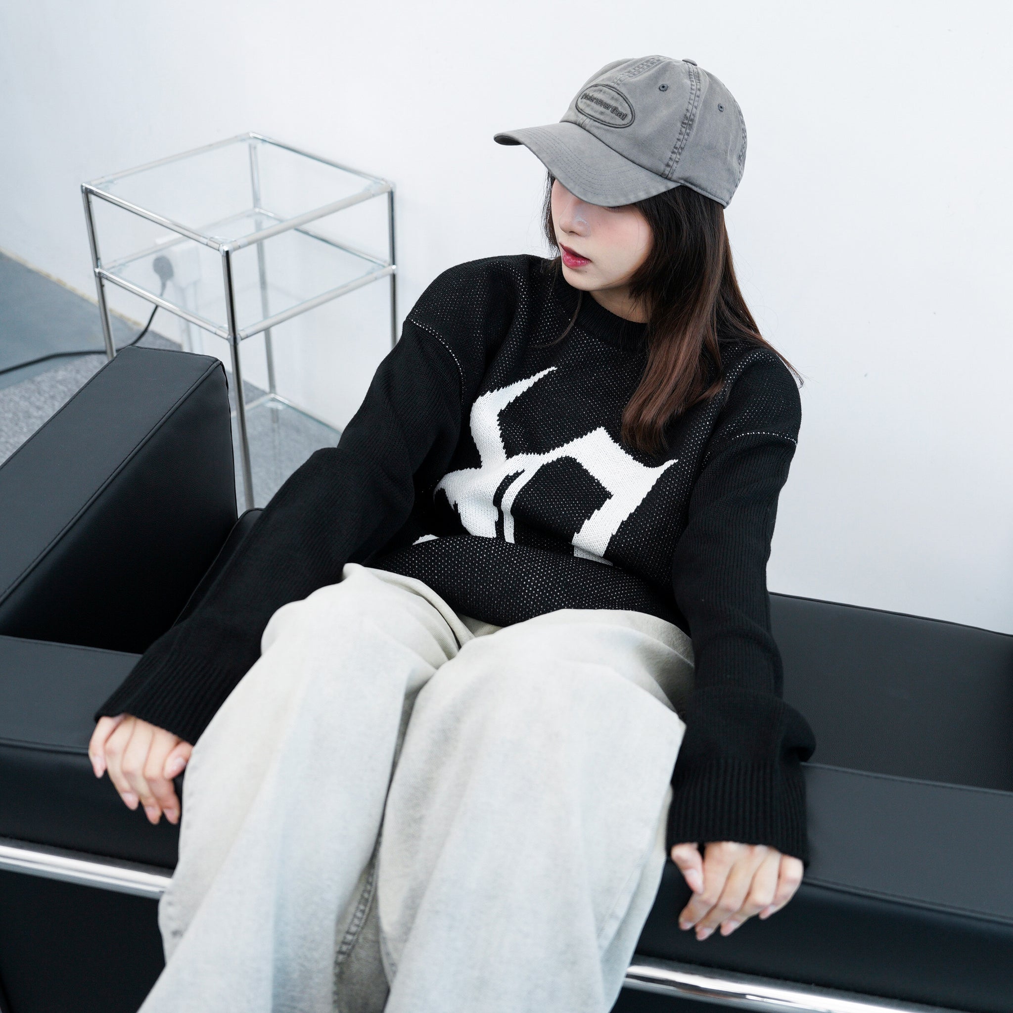 [UNISEX] NEVER NOT OVER KNIT/ 2色
