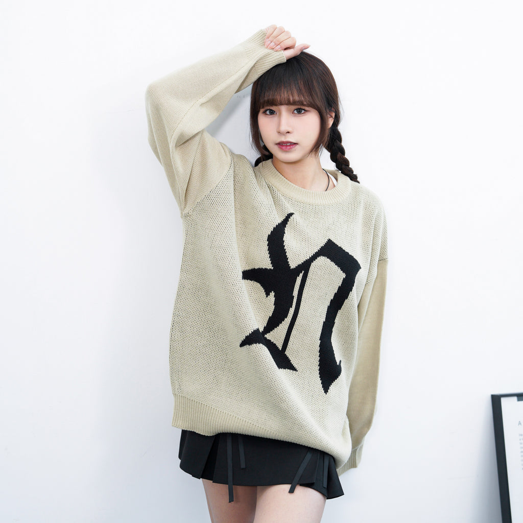[UNISEX] NEVER NOT OVER KNIT/ 2色
