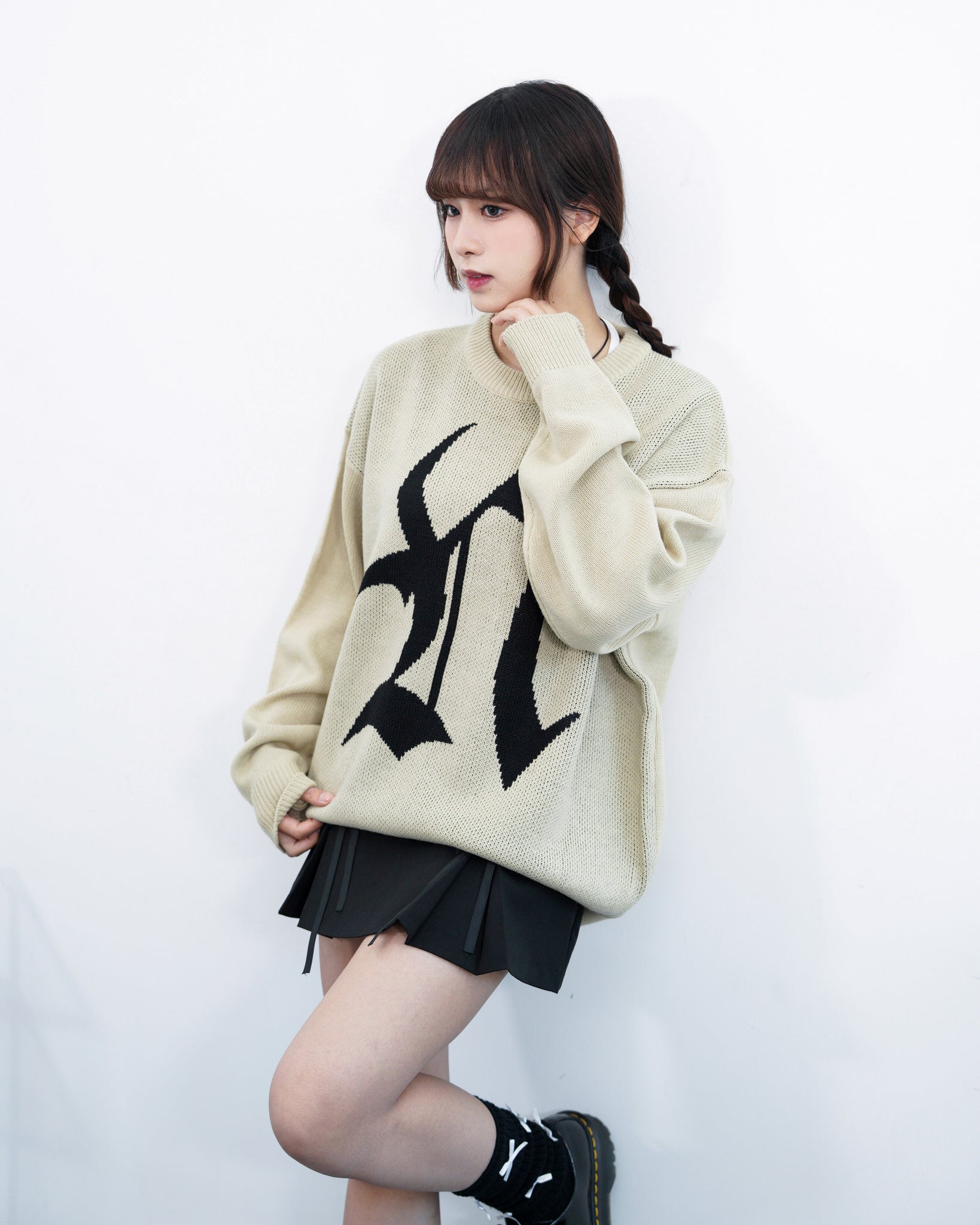 [UNISEX] NEVER NOT OVER KNIT/ 2色