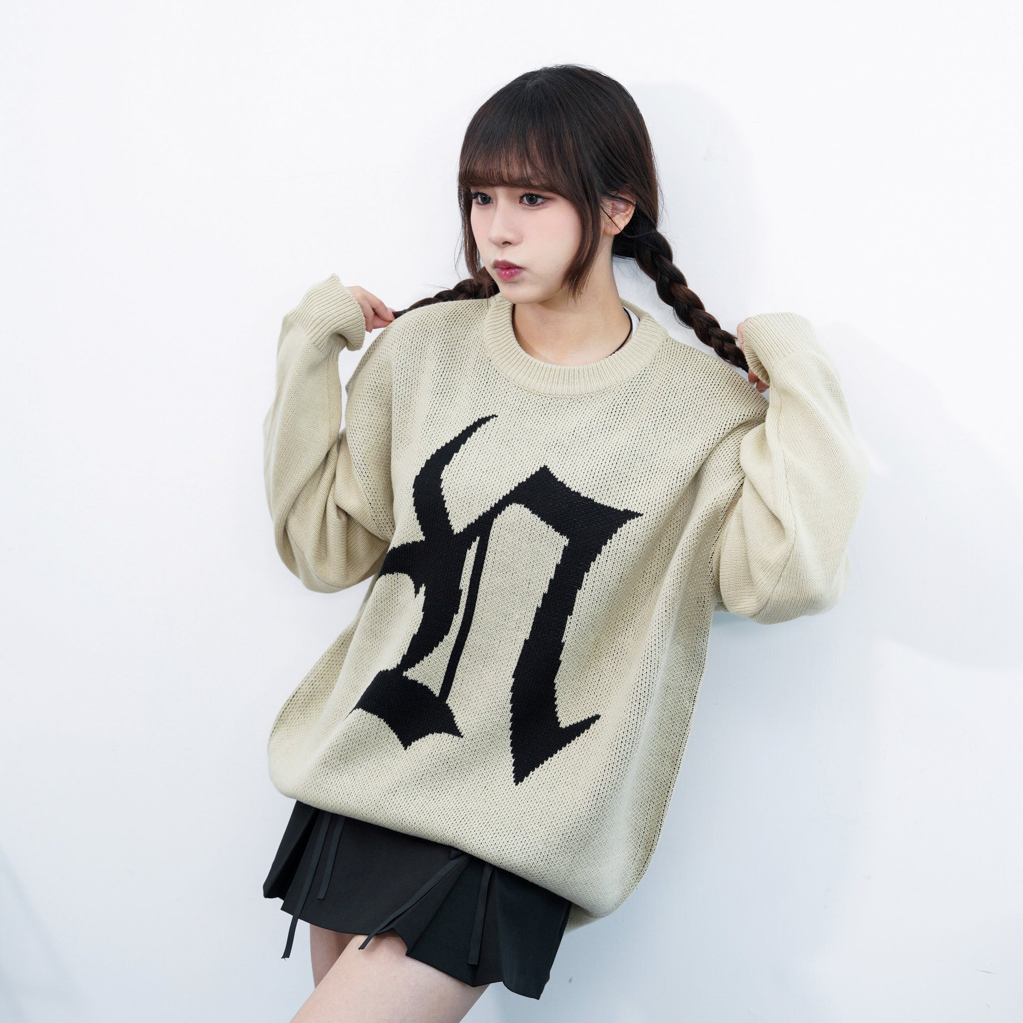 [UNISEX] NEVER NOT OVER KNIT/ 2色