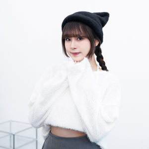 [細頭圍OK] Kitten Soft Beanie/ 2色