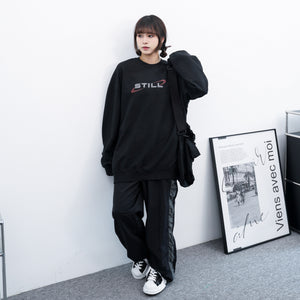 [UNISEX] SIDE SHIRRING NYLON BANDING PANTS/ 3色