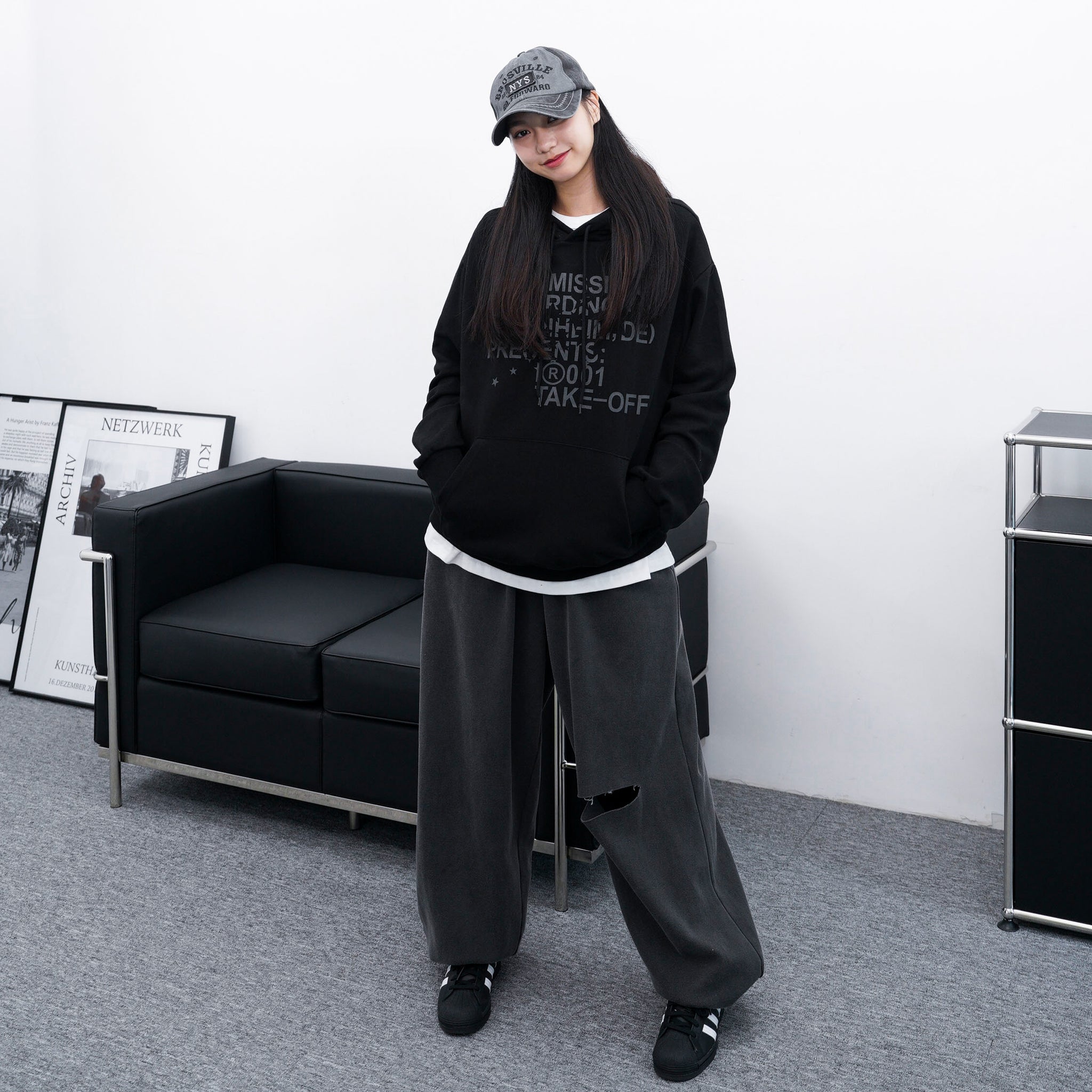 [UNISEX] Take Off Hoodie/ 3色
