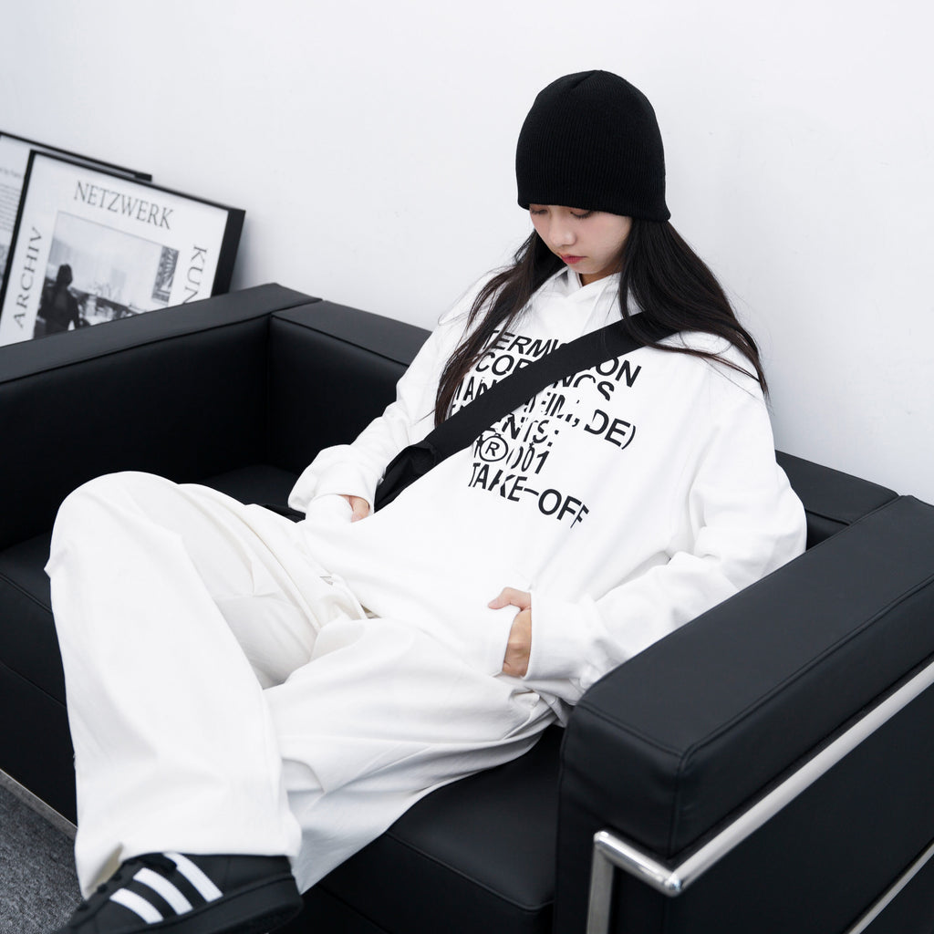 [UNISEX] Take Off Hoodie/ 3色