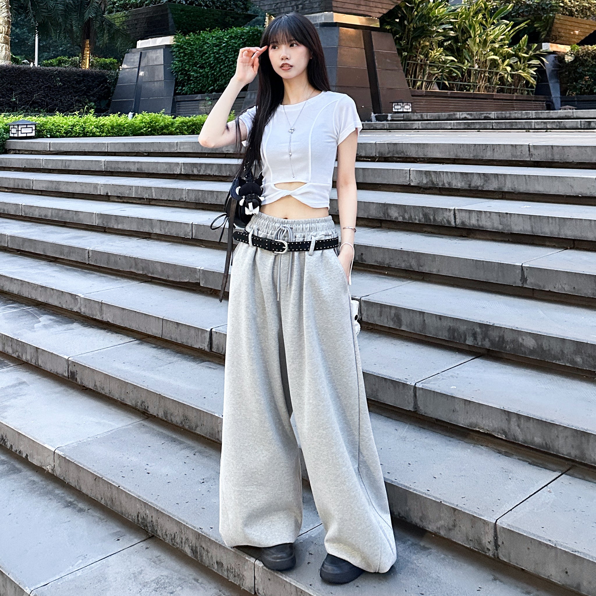 HANAMAKI CROP TEE/ 2色
