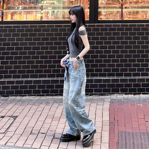 [2WAY] UNTIE THE KNOT CROP TEE/ 2色
