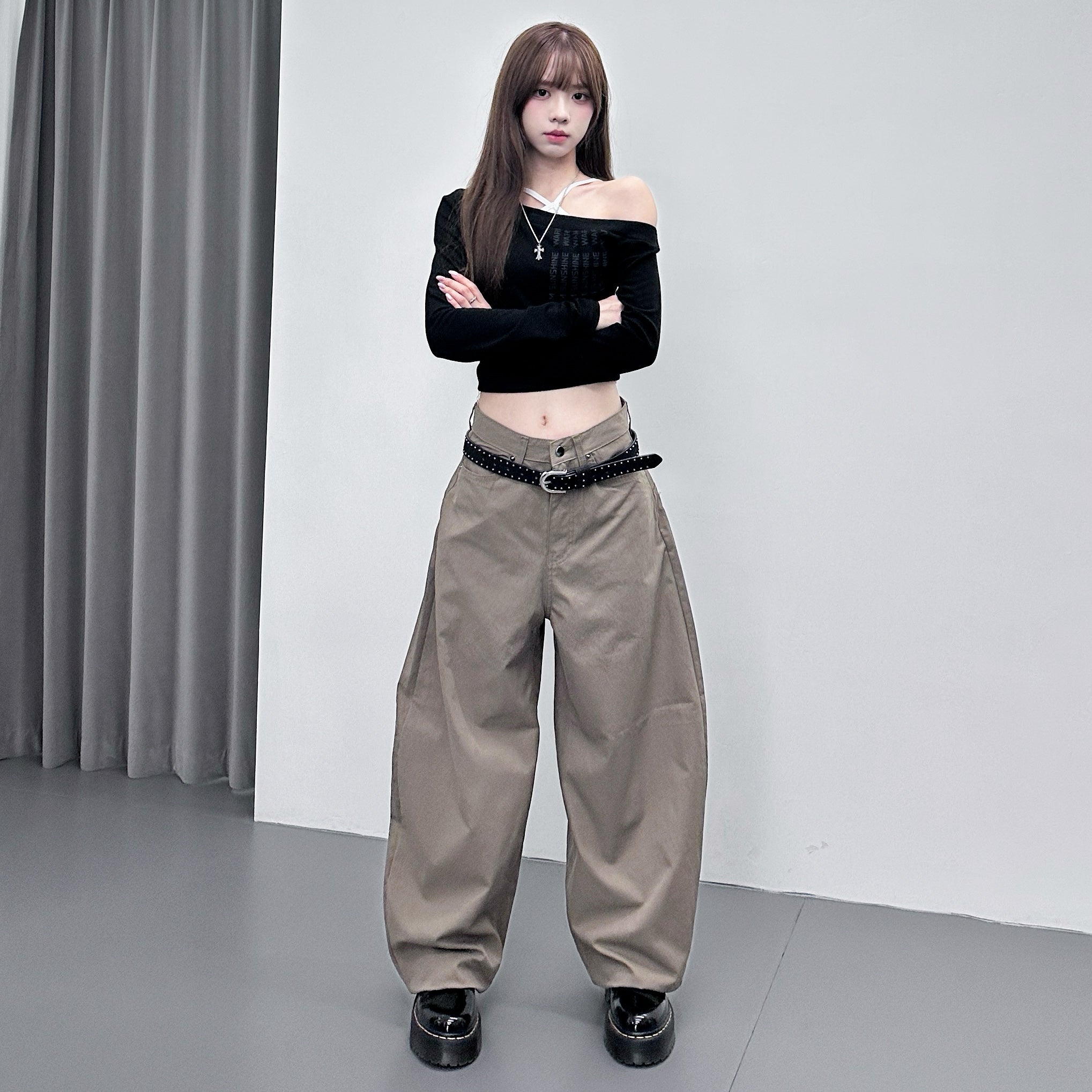 [可調節腰圍] BEST尼龍混棉! 超輕薄SCIMITAR PANTS/ 2色