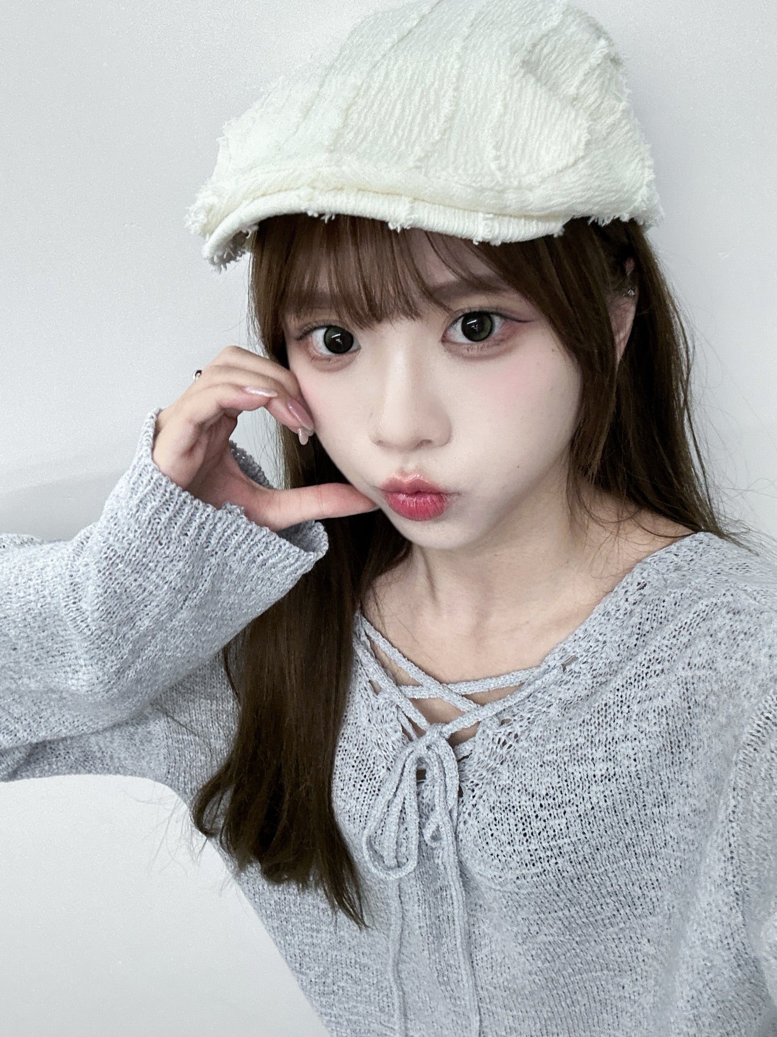 [2WAY] CANNY STRING KNITWEAR/ 3色