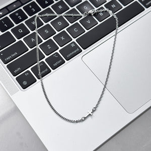 [醫療鋼] CROSS NECKLACE/ 1色