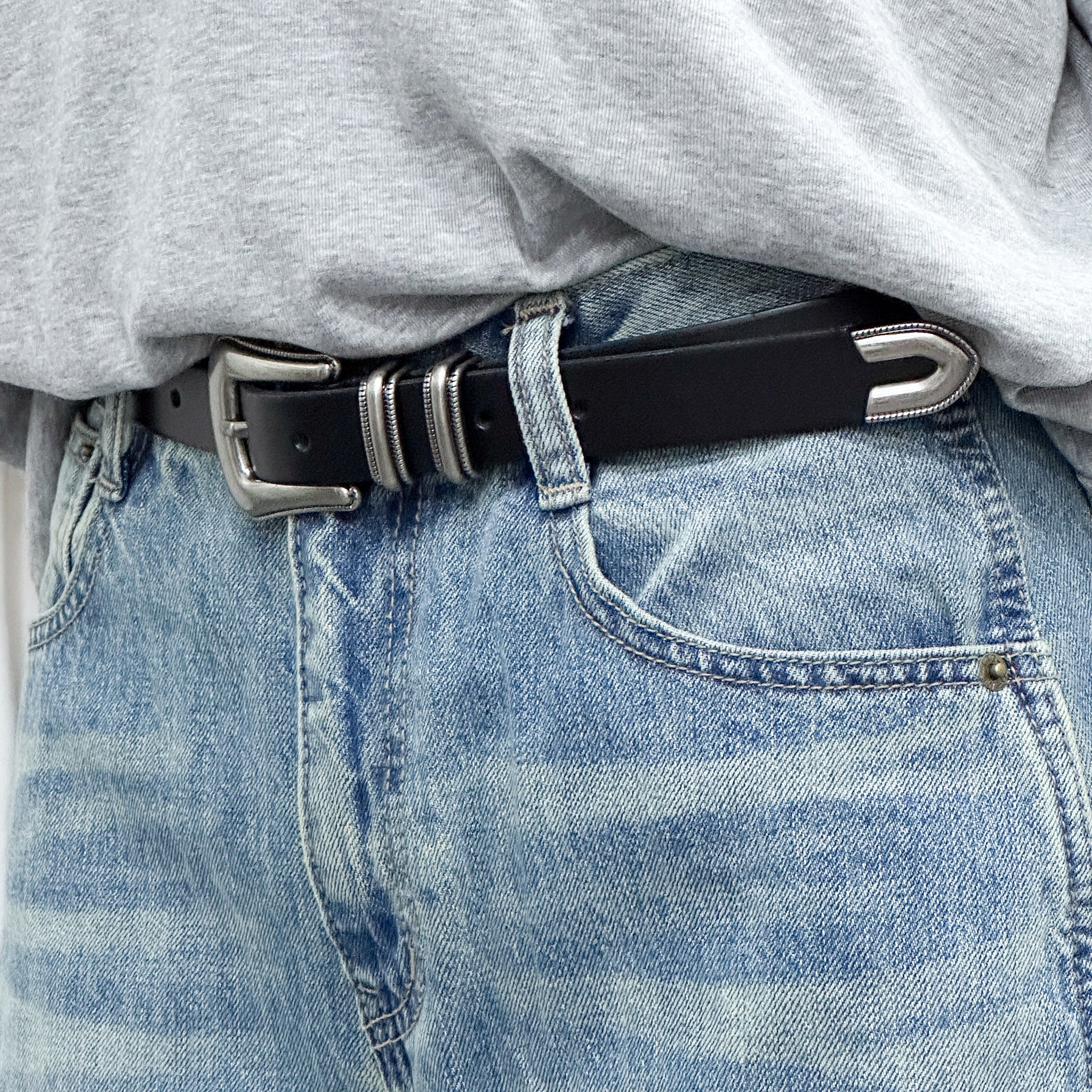 [真牛皮] 25MM ZAYN BELT/ 1色