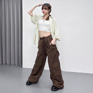 [BEST] UNISEX PIGMENT OVERSIZE SHIRT/ 4色