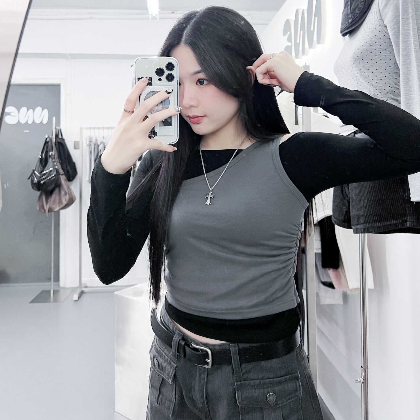 [醫療鋼] HOLY CROSS NECKLACE/ 1色