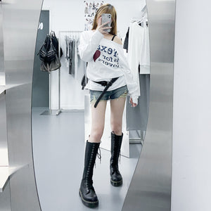 TEXAS IS FOR LOVERS OFF SHOULDER LONG SLEEVE/ 1色