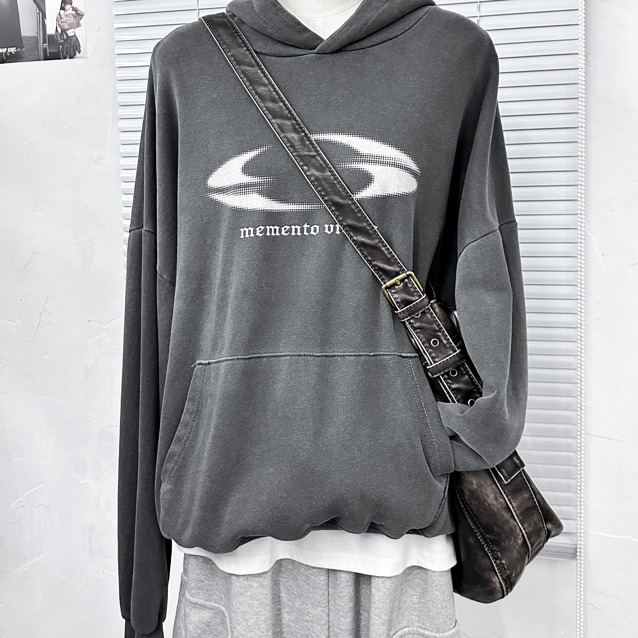 [長短帶可替換] 2-WAY PIGMENT SHOULDER AND CROSS BAG/ 3色