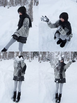 OTARU SNOWFLAKE KNIT/ 1色