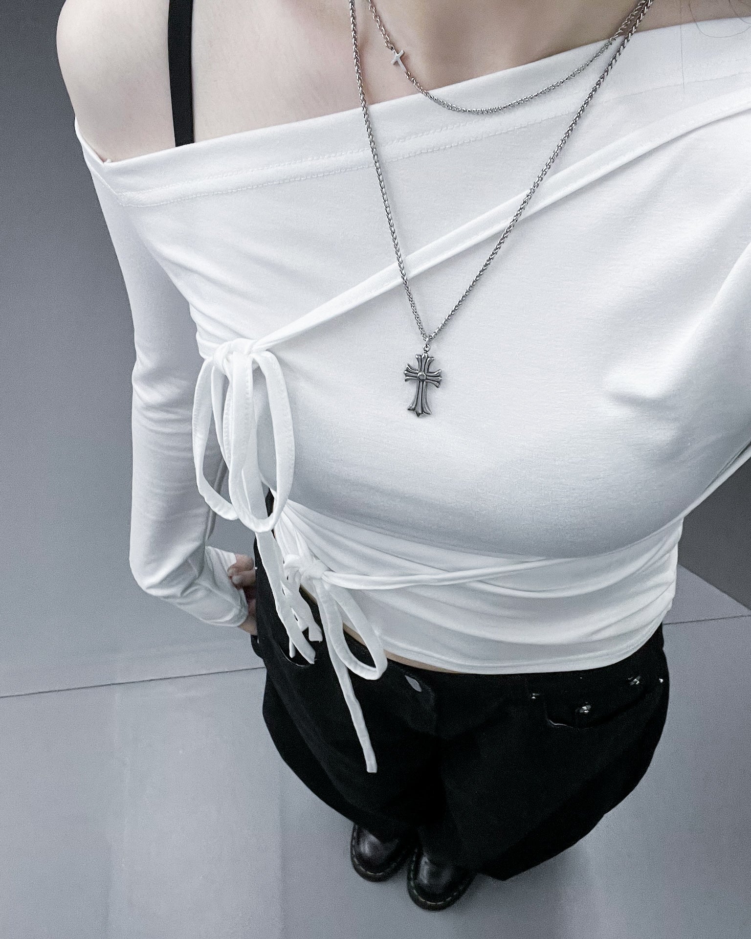 [醫療鋼] CROSS NECKLACE/ 1色