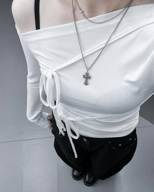 [醫療鋼] CROSS NECKLACE/ 1色