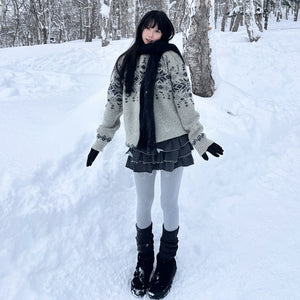 OTARU SNOWFLAKE KNIT/ 1色