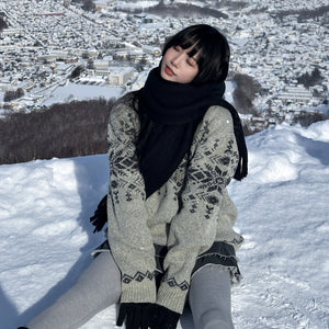 OTARU SNOWFLAKE KNIT/ 1色