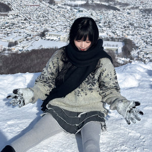 OTARU SNOWFLAKE KNIT/ 1色