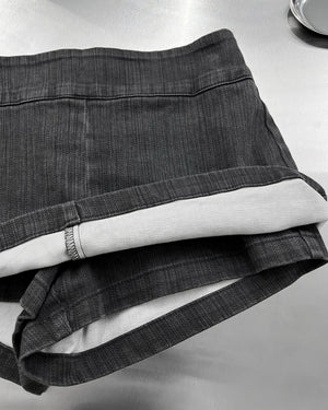 VINTAGE WASHING GREY SKIRT PANTS/ 1色