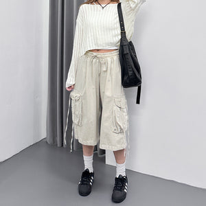 SUMMER ROUND NECK KNITWEAR/ 3色
