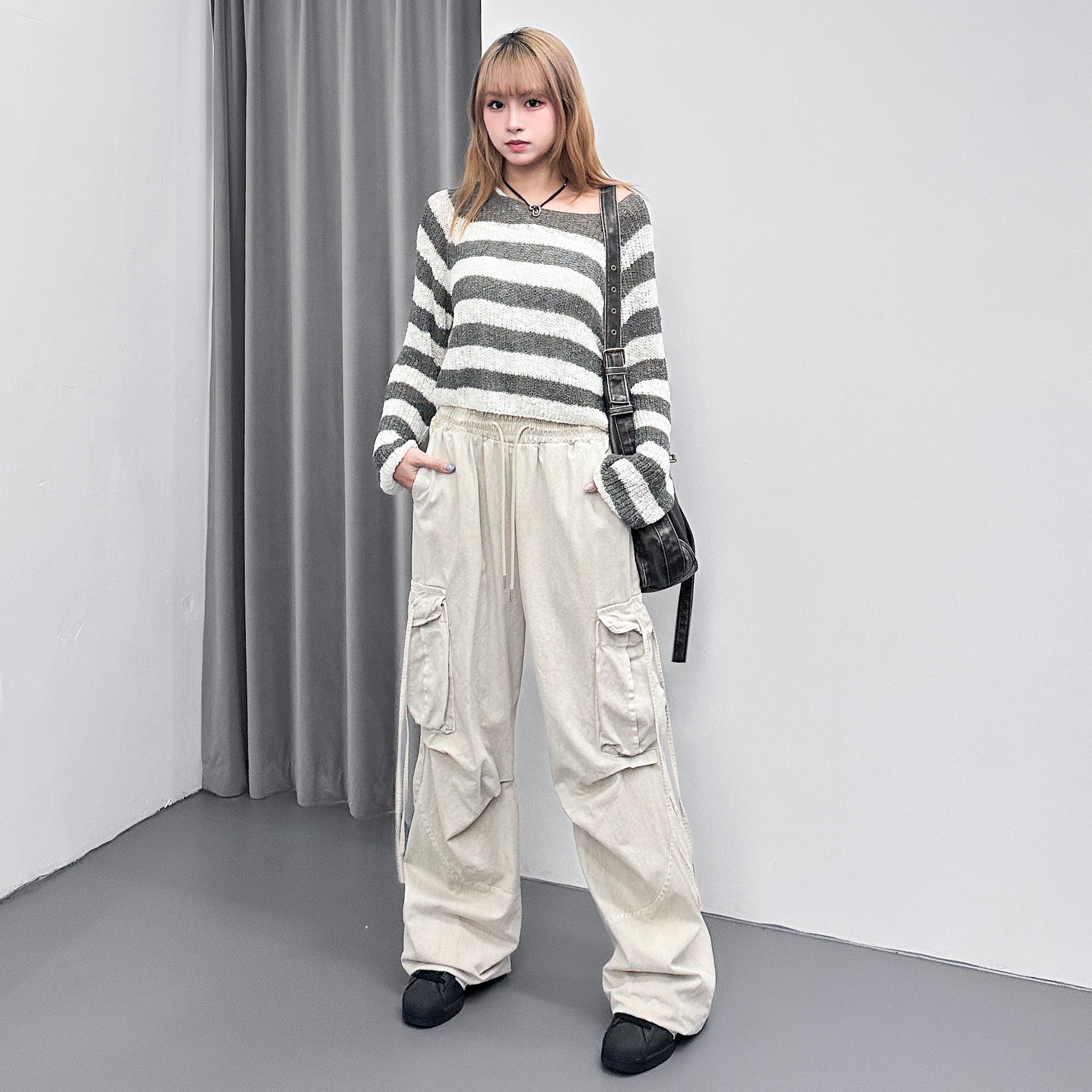 SUMMER STRIPE KNITWEAR/ 1色