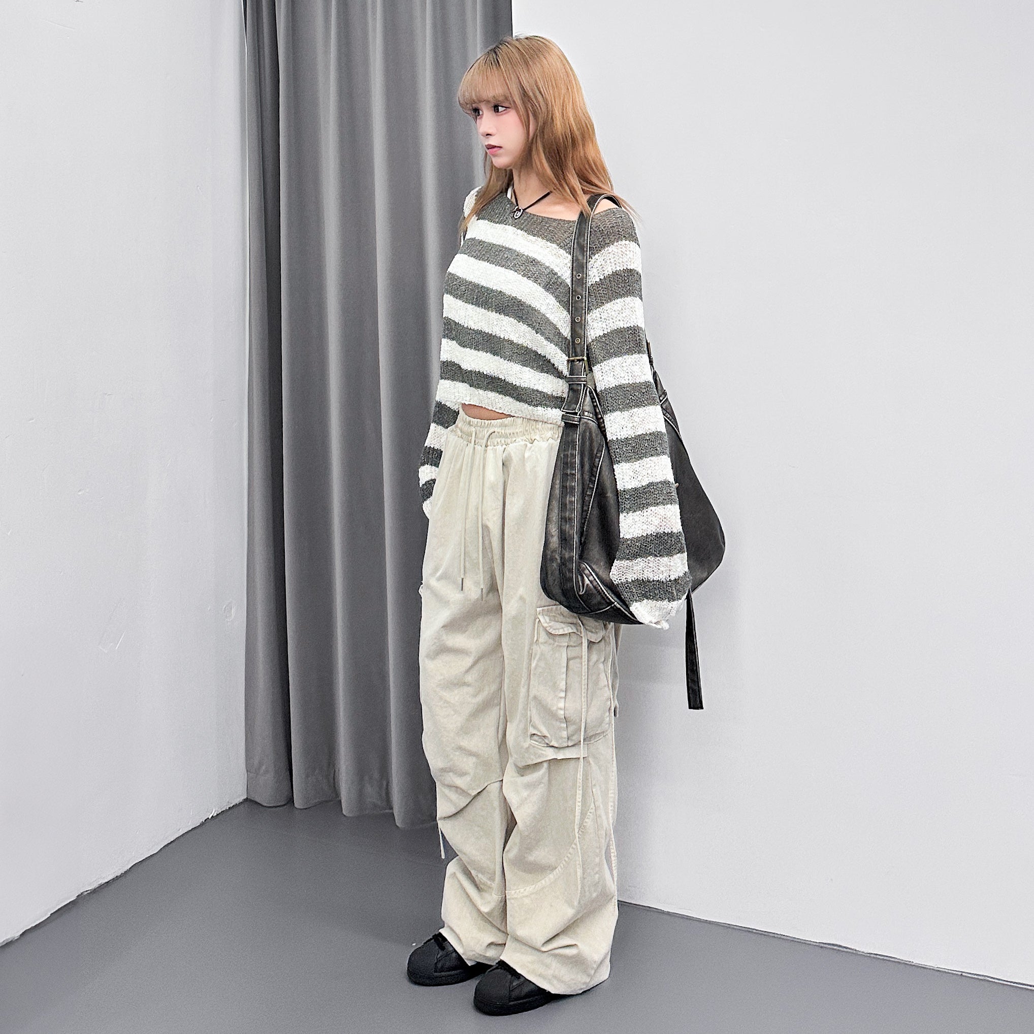 SUMMER STRIPE KNITWEAR/ 1色
