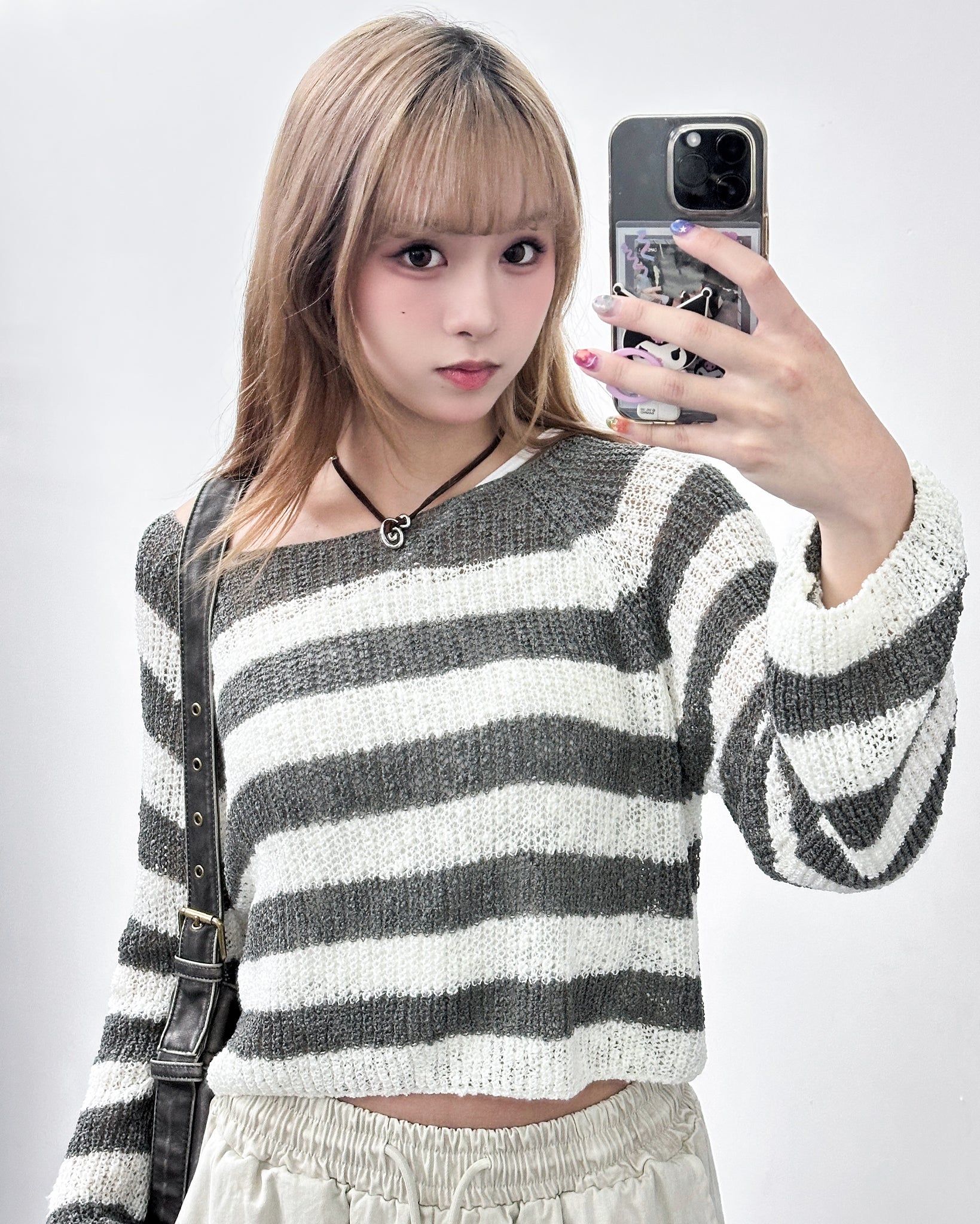 SUMMER STRIPE KNITWEAR/ 1色