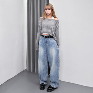 SUMMER ROUND NECK KNITWEAR/ 3色