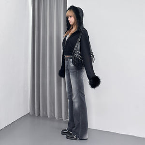 DAILY WASHING BOOTCUT JEANS/ 1色