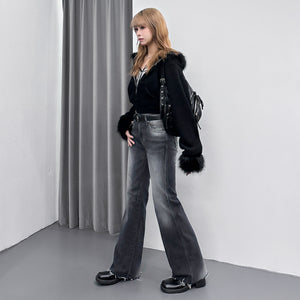 DAILY WASHING BOOTCUT JEANS/ 1色