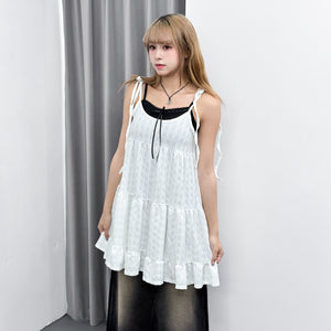 PADDED RIBBON CAMI TOP/ 3色