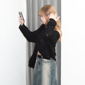 SUMMER ROUND NECK KNITWEAR/ 3色