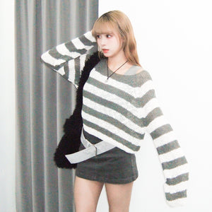 SUMMER STRIPE KNITWEAR/ 1色