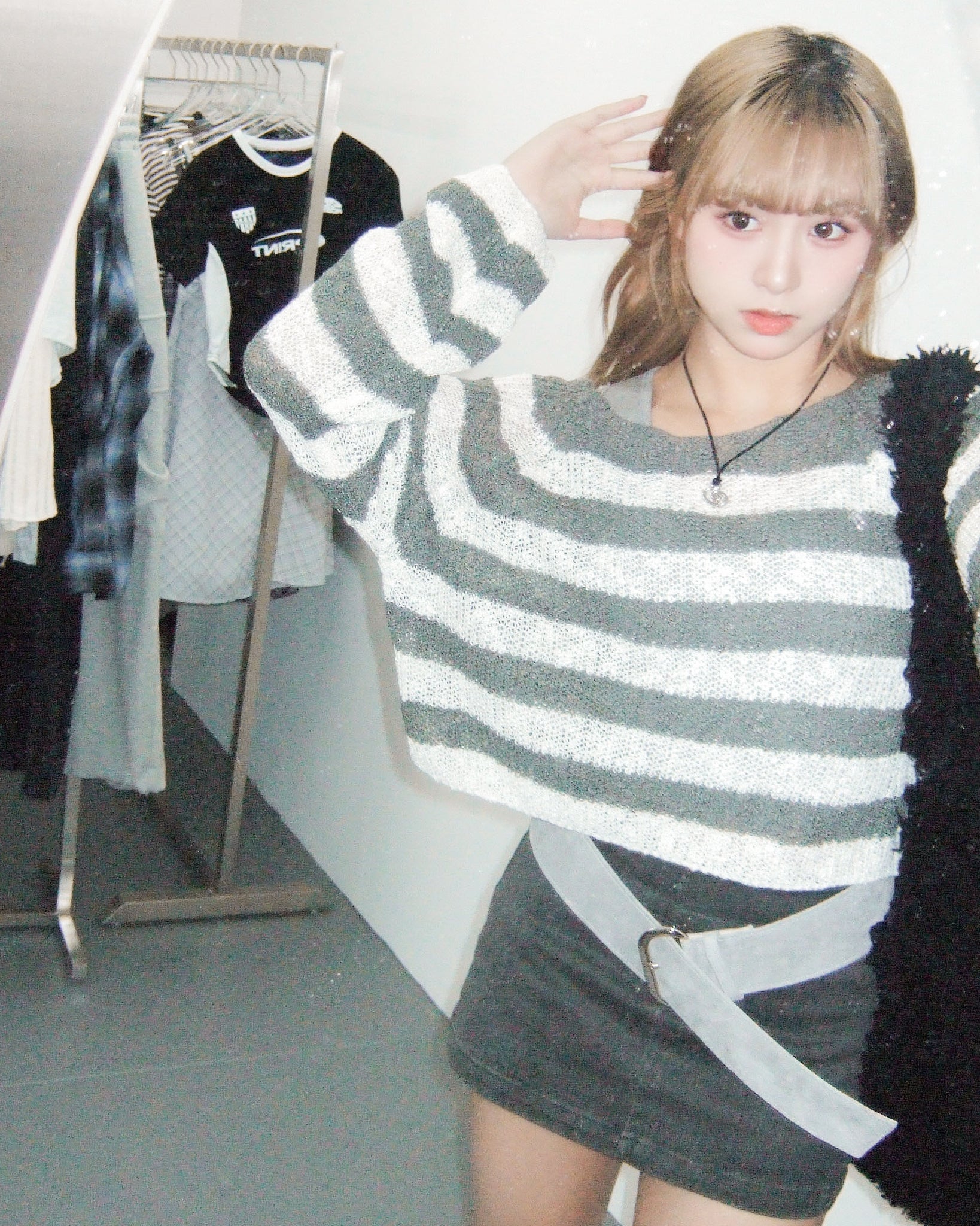 SUMMER STRIPE KNITWEAR/ 1色