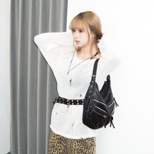 VINTAGE POCKET SHOULDER BAG/ 2色