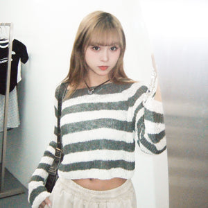 SUMMER STRIPE KNITWEAR/ 1色