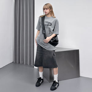 [BEST] 女生必入DAILY EASY BERMUDA DENIM PANTS/ 2色