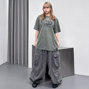 [UNISEX] EARTHQUAKE OVERSIZE TEE/ 2色