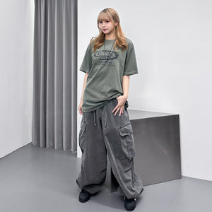 [UNISEX] EARTHQUAKE OVERSIZE TEE/ 2色